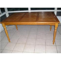 Oak breakfast table