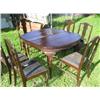 Image 1 : Dining Table with 6 Chairs