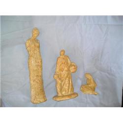 3 Spiritual Harvest statues