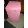 Image 1 : Pink Lloyd Loom wicker hamper