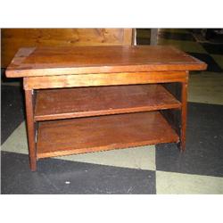 Old step stool