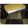 Image 1 : Vintage yellow laminate top end table