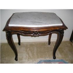 Marble top table