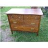 Image 1 : Solid oak 2 over 2 dresser