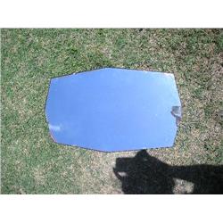 Small mirror w/hanging chain