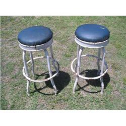 2 bar stools.