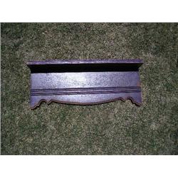 Small purple wall shelf