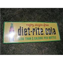 Deit-rite cola metal sign