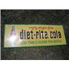 Image 1 : Deit-rite cola metal sign