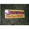 Image 1 : Metal Blue Line extra profit feed sign