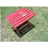 Image 1 : Red top foot stool