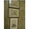 Image 1 : 3 signed and framed ship pictures