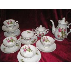Rose teaset