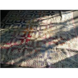 Hand sewn quilt
