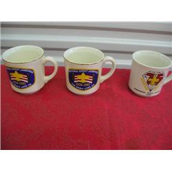 3 Scout mugs