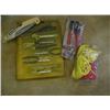 Image 1 : Allied wrench & plier set, pruning saw, box end wrench