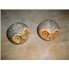 Image 1 : Alabaster owls from Italy