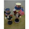 Image 1 : USA red, white & blue nutcrackers