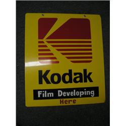 Metal Kodak film sign