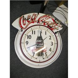 Neon Coca-Cola clock