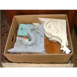 Architectural wood pieces