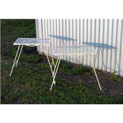 Wrought iron plant stands