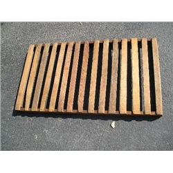 Primitive wood rack