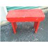Image 1 : Primitive wood painted bench