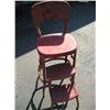 Image 1 : Red kitchen step stool
