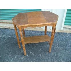 Wood occasional table
