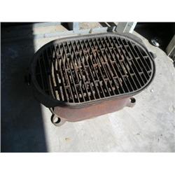 Small cast iron b-b-q