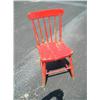 Image 1 : Small red chair