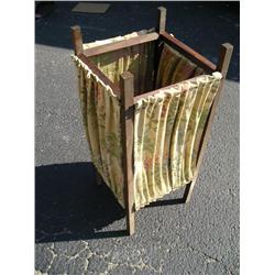 wood and fabric umbrella holder