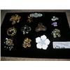 Image 1 : 12 brooches