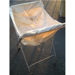 laundry cart on wheels