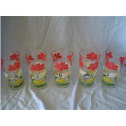 Colorful drinking glasses