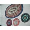 Image 1 : Hooked rug and chair cushions