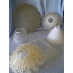 Glass light fixtures