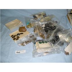 Great assortment of old buttons