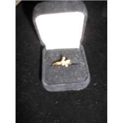 One 14 kt. Gold ring