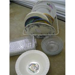 Large amount of glassware