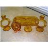 Image 1 : Candleholders, tray,
