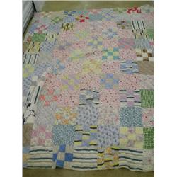 Hand quilted quilt