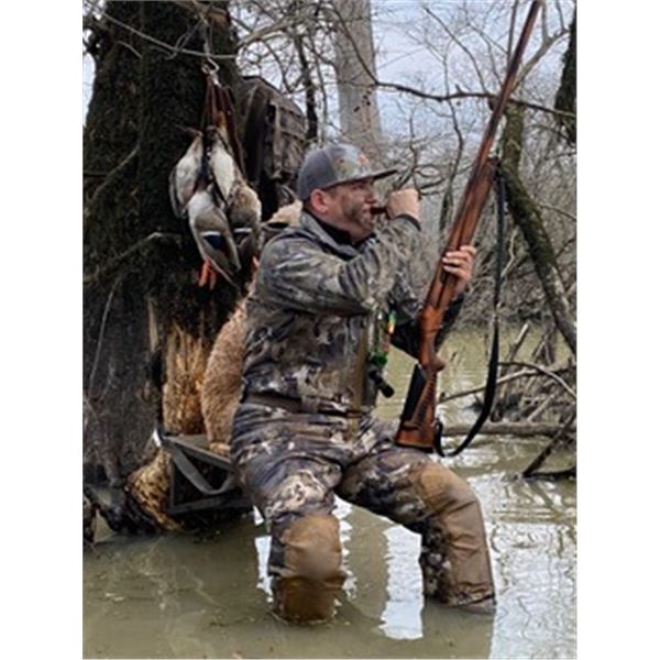 2 man 4 day 4 night Arkansas Dark Timber Duck Hunt by Coldwater Outfitters