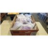 Image 1 : APPROX 300 NEW SIZE SMALL PURPLE RUBBER GLOVES