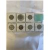 Image 2 : 7 RARE 1980S 50 CENT COINS; 1980, 1982, 1983, 1984, 1985, 1986, 1987