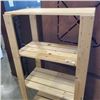 Image 2 : PINE STORAGE SHELF, 61 INCH TALL