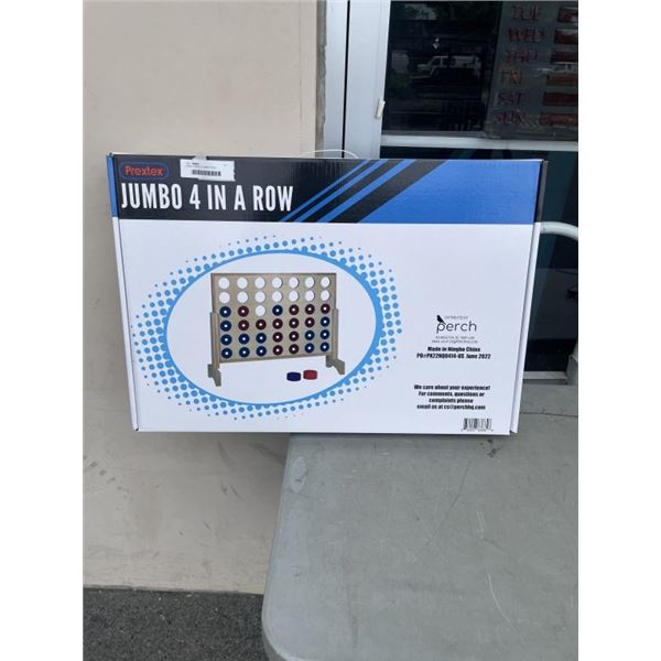 JUMBO CONNECT 4 GAME IN BOX