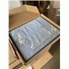 Image 2 : 2 BRAND NEW BLACKOUT CURTAIN SETS - 52" X 84" LIGHT BLUE AND 52" X 96" TAUPE