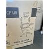 Image 2 : NEW ECCONITURE GREY AND WHITE HIGH BACK MESH OFFICE CHAIR